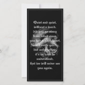 Rest in Peace私の友人 (裏面)