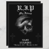 Rest in Peace私の友人 (正面/裏面)