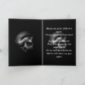 Rest in Peace私の友人 カード (内部)