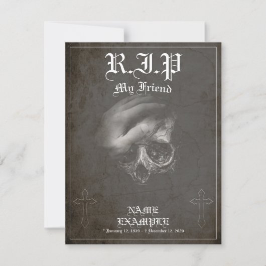 Rest in Peace my Friend -ヴィンテージ (正面)