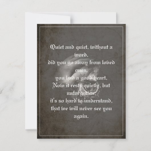 Rest in Peace my Friend -ヴィンテージ (裏面)