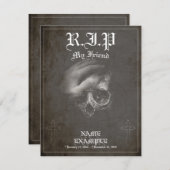 Rest in Peace my Friend -ヴィンテージ (正面/裏面)