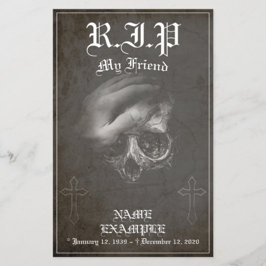 Rest in Peace my Friend -ヴィンテージ (正面)