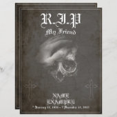 Rest in Peace my Friend -ヴィンテージ (正面/裏面)