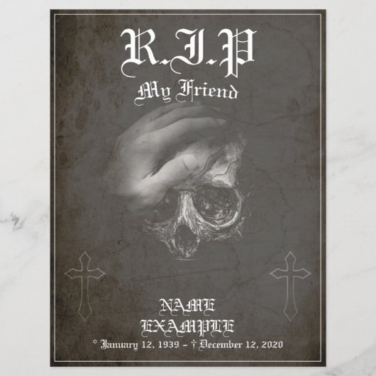 Rest in Peace my Friend -ヴィンテージ (正面)