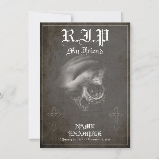 Rest in Peace my Friend -ヴィンテージ (正面)