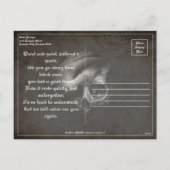 Rest in Peace my Friend -ヴィンテージ シーズンポストカード (裏面)