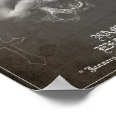 Rest in Peace my Friend -ヴィンテージ ポスター (角)