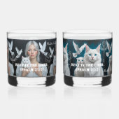 Rest in the Lord. (Psalm 37:7) ウイスキーグラス (正面)