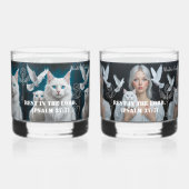 Rest in the Lord. (Psalm 37:7) ウイスキーグラス (裏面)