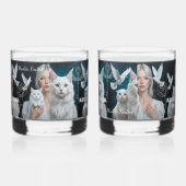 Rest in the Lord. (Psalm 37:7) ウイスキーグラス (左)