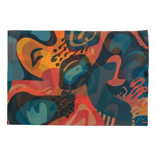 Rest Is Productive Blanket | Cozy Neutral Self-Car 枕カバー (裏面)