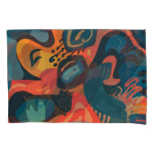 Rest Is Productive Blanket | Cozy Neutral Self-Car 枕カバー (正面)