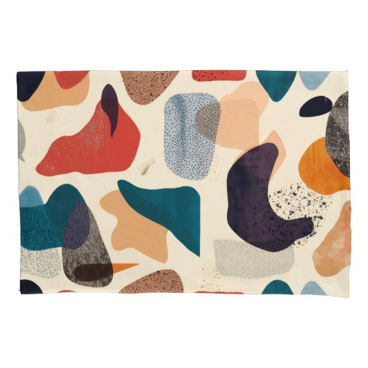 Rest Is Productive Pillowcase | Cozy Neutral 枕カバー (正面)