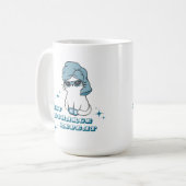 Rest, Recharge, Repeat - Selfcare and Cats コーヒーマグカップ (正面左)