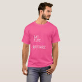 Rest Sitcoms食べTVシャおもしろいツMを再起動 Tシャツ (正面フル)