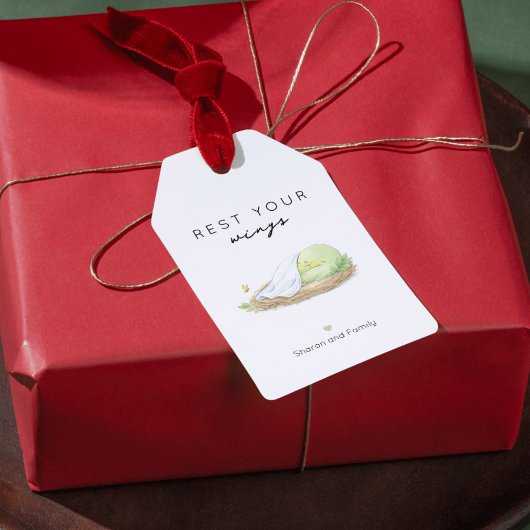 Rest Your Wings Personalized Cancer Support   ギフトタグ