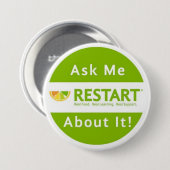 RESTARTインストラクターボタン 缶バッジ (正面&裏面)