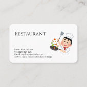 restaurant 名刺 (正面)