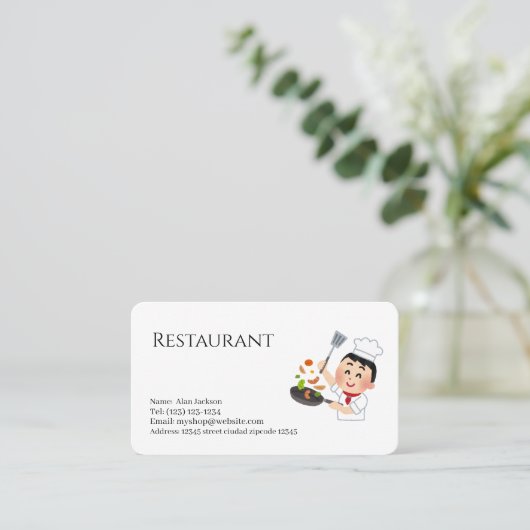 restaurant 名刺 (スタンド正面)