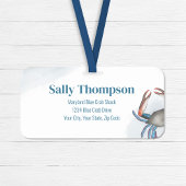 Restaurant Employee Seafood Name Tag  名札