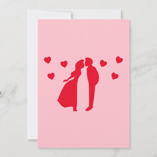 Restaurant Valentine’s Day Party 招待状 (裏面)