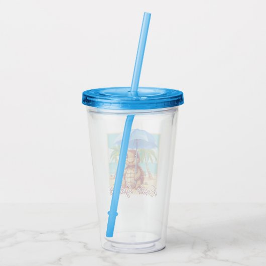 Rester hydraté アクリルタンブラー (裏面)