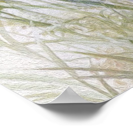 Resting - Angel with Lillies ポスター (角)