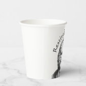 Resting Bach顔クラシカル作曲家 紙コップ (右)