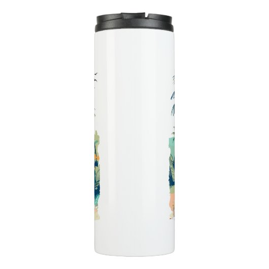 Resting Beach for Summer タンブラー (裏面)