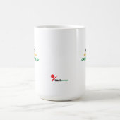 "Resting Grinch Face" Funny Christmas Coffee Mug - コーヒーマグカップ (中央)