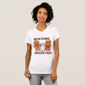 Resting Grouch Face – Gingerbread Dunk Duo 女性用 Tシャツ (正面フル)
