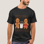 Resting Grouch Face – Gingerbread Dunk Duo Tシャツ (正面)