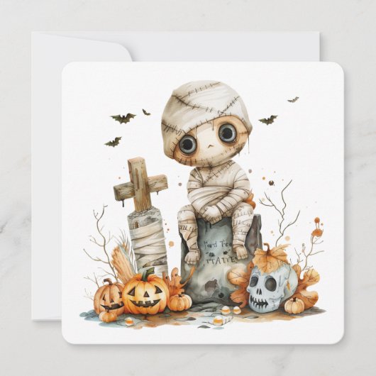 Resting in Pieces – Mummy on the Tombstone (正面)