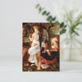 Resting on the Flight into Egypt by Caravaggio ポストカード (スタンド正面)