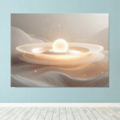 Resting Seed of Dawn キャンバスプリント (インサイチュ (ウッドフロア))