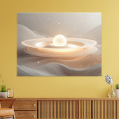 Resting Seed of Dawn キャンバスプリント (インサイチュ (リビング))