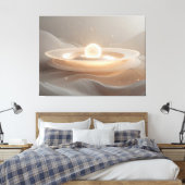 Resting Seed of Dawn キャンバスプリント (インサイチュ (寝室))