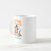 "Resting Witch顔-ナース版"ハロウィンマグ コーヒーマグカップ (正面左)