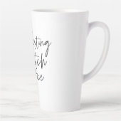 Resting Witch Face | Happy Halloween | Fun Quote | カフェラテマグ (右)