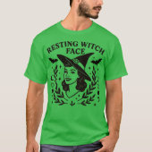 Resting Witch Face Tシャツ (正面)