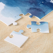 Resting Wolf Under the Cosmic Moon ジグソーパズル (側面)