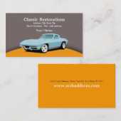 RestoMod 名刺 (正面/裏面)