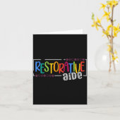 Restorative Aide Designs ユニセックス大人用 ブラック ショート カード (黄色い花)
