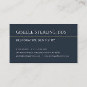 Restorative Dentistry Office Appointment Reminder 名刺 (正面)