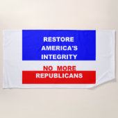 RESTORE ビーチタオル (正面)