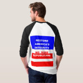 RESTORE Tシャツ (裏面フル)