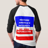 RESTORE Tシャツ (裏面)