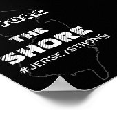 RESTORE THE SHORE - JERSEY POSTER FOR OFFICE ポスター (角)