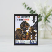 RESTORED「お金も恋しく思無い」証券 ポストカード (スタンド正面)